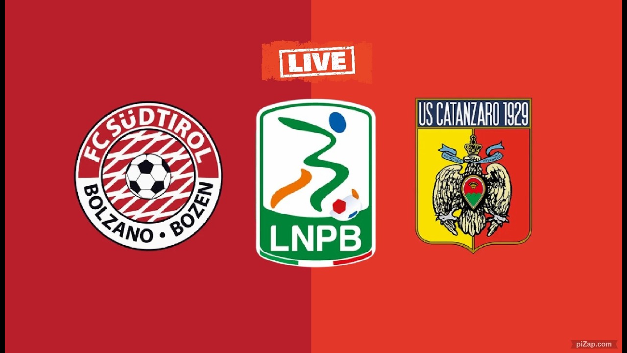 SUDTIROL vs CATANZARO 🔴DIRETTA LIVE SERIE B TELECRONACA & STATISTICHE E PARTITA TV ภาพถ่ายทอดสดฟุตบอล